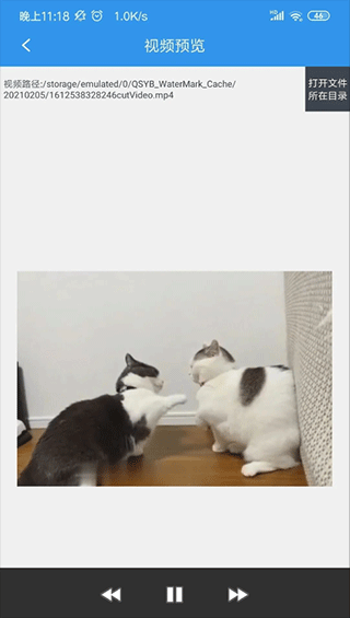 去水印吧